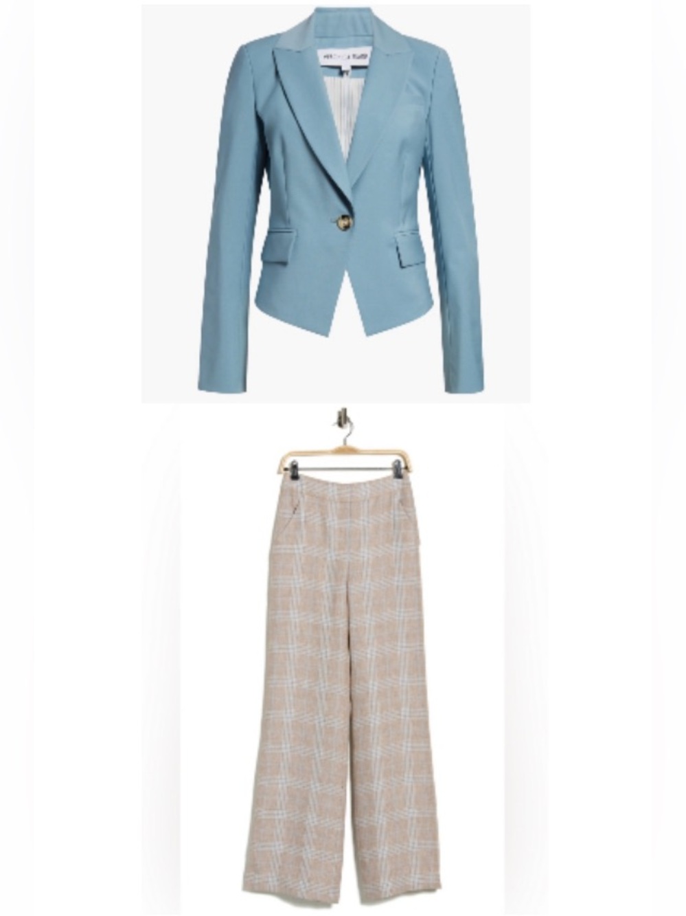 VERONICA BEARD SUIT: Hosanna Dickey Jacket and Tonelli Pant Sz 14 $1,176